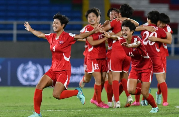 스포츠소식, 북한 U-20 여자축구, 미국 꺾고 월드컵 결승 진출