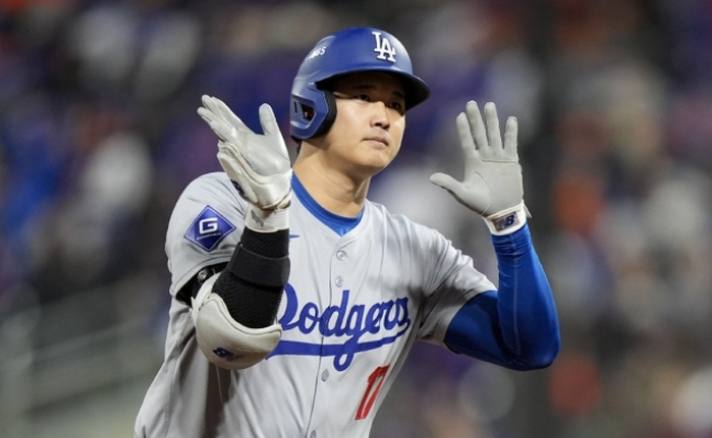 MLB, ‘오타니 3점포’ 다저스, 메츠 꺾고 NLCS 2승 1패