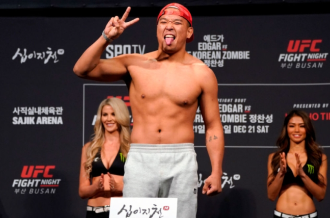 UFC, 모낭염 때문에 미뤄진 승부 본다…UFC 박준용, 베테랑 타바레스와 한 판