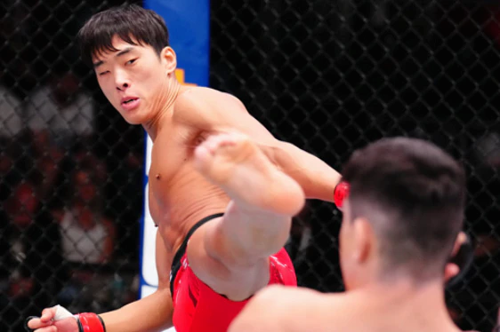 UFC, 아, 최승우....1라운드 TKO로 바셰호스에 패배