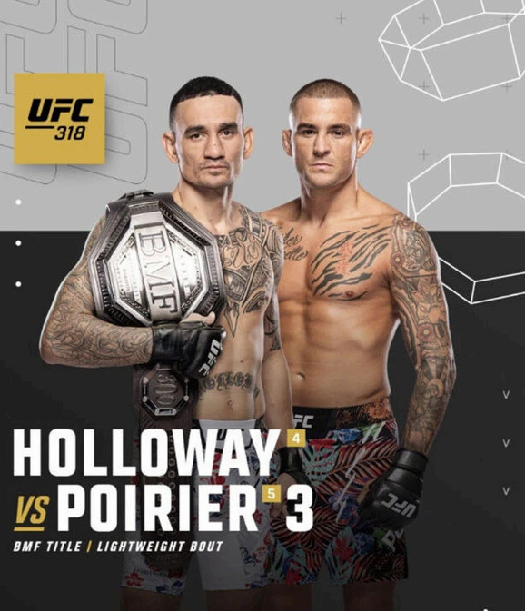 UFC, 할로웨이 vs 포이리에 3차전 확정… BMF 타이틀 걸고 운명의 대결