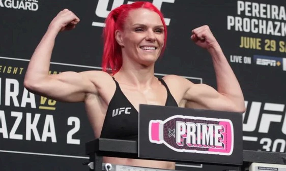 UFC, UFC 여자 스트로급 랭킹 12위 질리언 로버트슨 "마리나 로드리게스, 그라운드에서 기권할 것"